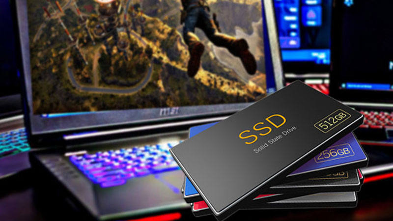 Ổ SSD có dung lượng không nhiều bằng HDD